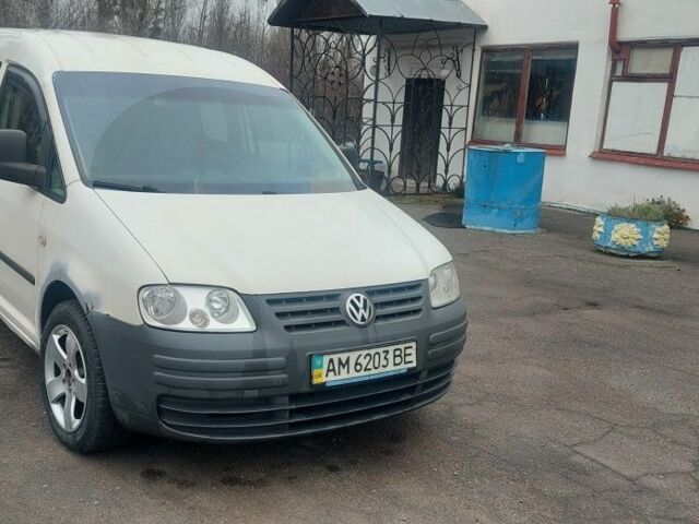 Білий Фольксваген Кадді, об'ємом двигуна 2 л та пробігом 334 тис. км за 4250 $, фото 1 на Automoto.ua