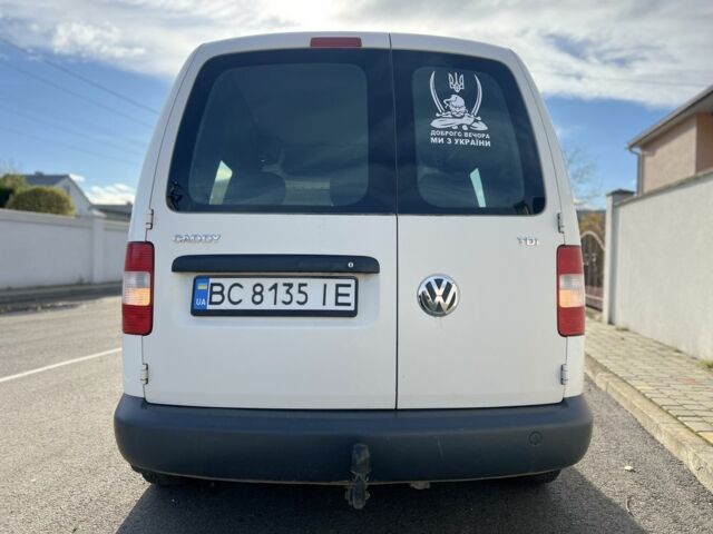 Белый Фольксваген Кадди, объемом двигателя 1.9 л и пробегом 278 тыс. км за 5500 $, фото 3 на Automoto.ua