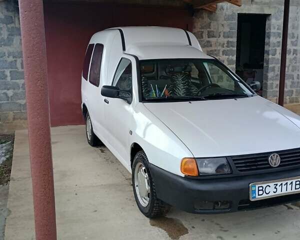 Белый Фольксваген Кадди, объемом двигателя 1.9 л и пробегом 236 тыс. км за 2700 $, фото 2 на Automoto.ua