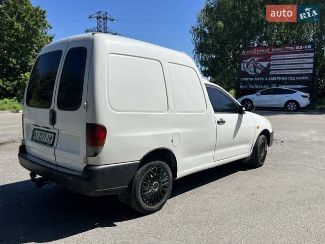 Белый Фольксваген Кадди, объемом двигателя 1.9 л и пробегом 212 тыс. км за 2400 $, фото 3 на Automoto.ua