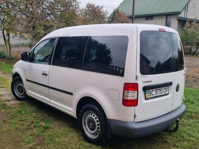 Білий Фольксваген Кадді, об'ємом двигуна 2 л та пробігом 165 тис. км за 6200 $, фото 10 на Automoto.ua