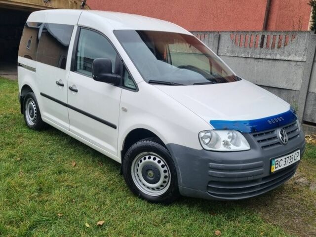 Білий Фольксваген Кадді, об'ємом двигуна 2 л та пробігом 165 тис. км за 6200 $, фото 12 на Automoto.ua