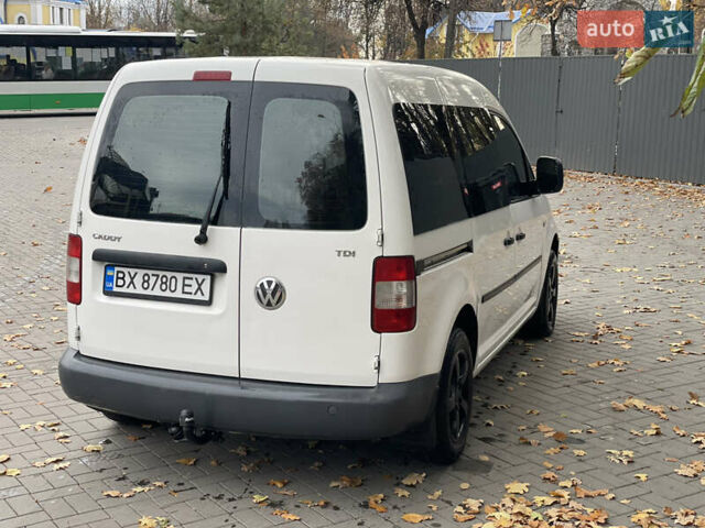 Білий Фольксваген Кадді, об'ємом двигуна 1.9 л та пробігом 266 тис. км за 5250 $, фото 10 на Automoto.ua