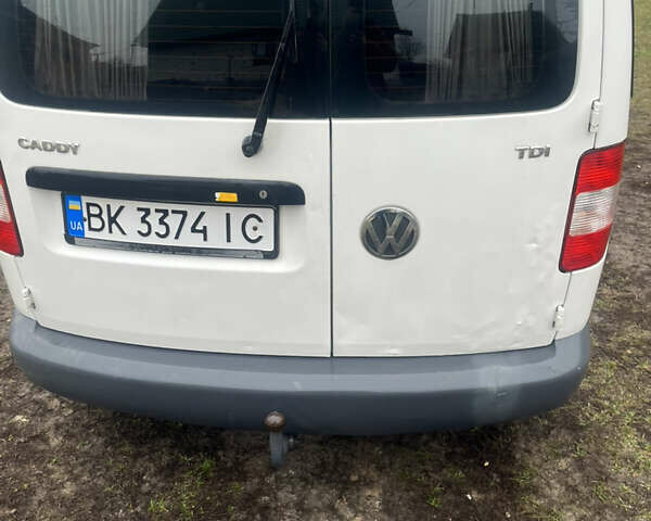 Белый Фольксваген Кадди, объемом двигателя 1.9 л и пробегом 400 тыс. км за 5400 $, фото 6 на Automoto.ua