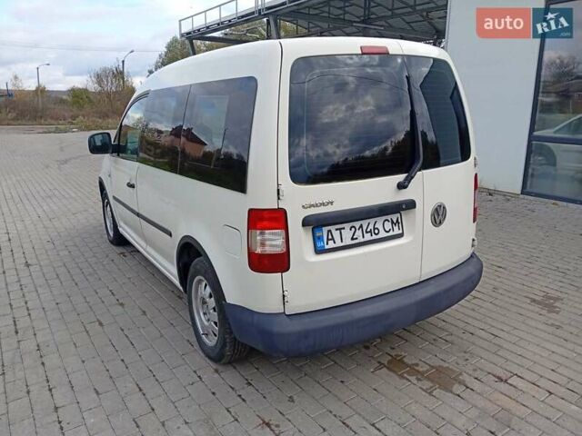 Белый Фольксваген Кадди, объемом двигателя 1.97 л и пробегом 296 тыс. км за 4850 $, фото 3 на Automoto.ua