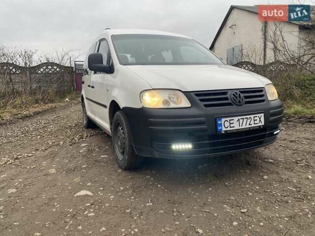 Белый Фольксваген Кадди, объемом двигателя 1.9 л и пробегом 306 тыс. км за 5700 $, фото 1 на Automoto.ua
