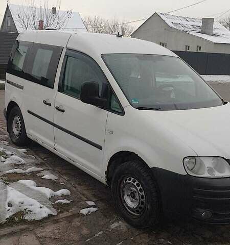Білий Фольксваген Кадді, об'ємом двигуна 1.9 л та пробігом 277 тис. км за 3800 $, фото 2 на Automoto.ua