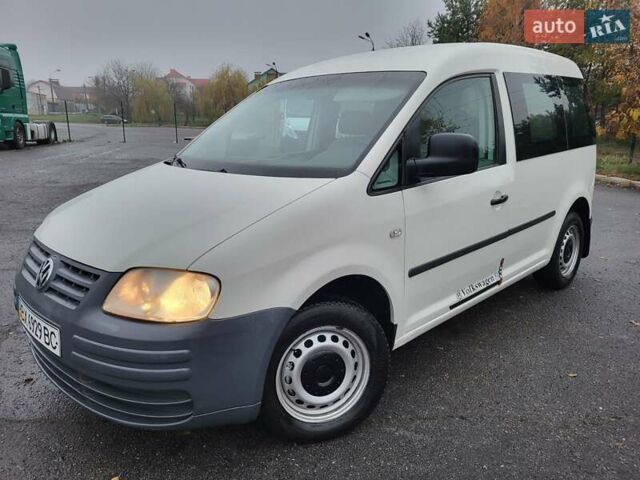 Белый Фольксваген Кадди, объемом двигателя 1.9 л и пробегом 226 тыс. км за 6600 $, фото 2 на Automoto.ua