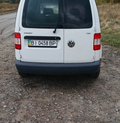 Белый Фольксваген Кадди, объемом двигателя 1 л и пробегом 140 тыс. км за 7100 $, фото 3 на Automoto.ua
