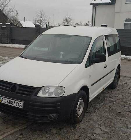 Білий Фольксваген Кадді, об'ємом двигуна 1.9 л та пробігом 277 тис. км за 3800 $, фото 1 на Automoto.ua