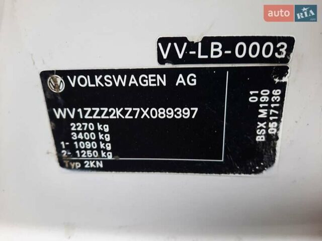 Білий Фольксваген Кадді, об'ємом двигуна 2 л та пробігом 232 тис. км за 5600 $, фото 33 на Automoto.ua