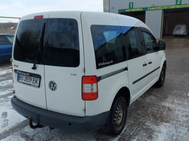 Белый Фольксваген Кадди, объемом двигателя 1.9 л и пробегом 352 тыс. км за 4800 $, фото 4 на Automoto.ua
