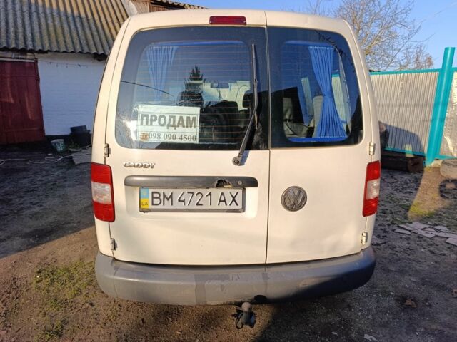 Белый Фольксваген Кадди, объемом двигателя 2 л и пробегом 250 тыс. км за 6000 $, фото 2 на Automoto.ua