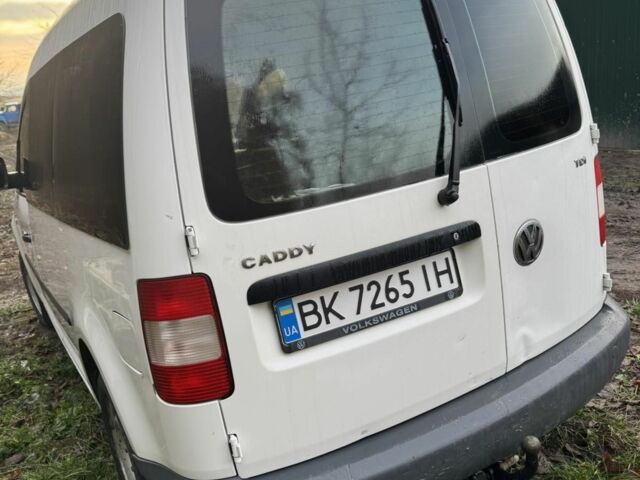 Білий Фольксваген Кадді, об'ємом двигуна 1.9 л та пробігом 265 тис. км за 4800 $, фото 2 на Automoto.ua