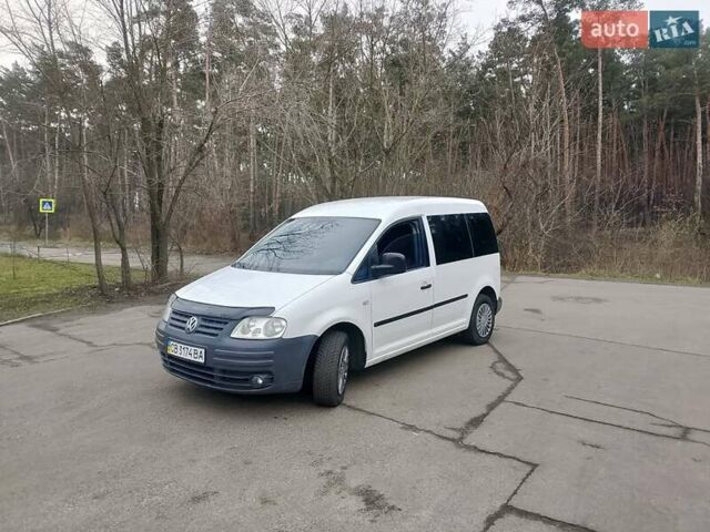 Белый Фольксваген Кадди, объемом двигателя 1.97 л и пробегом 279 тыс. км за 5500 $, фото 4 на Automoto.ua