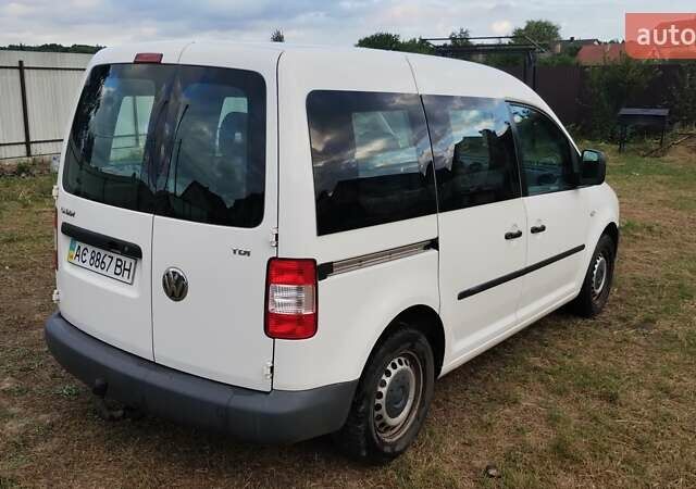 Белый Фольксваген Кадди, объемом двигателя 1.9 л и пробегом 288 тыс. км за 7300 $, фото 4 на Automoto.ua