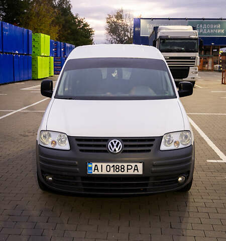 Белый Фольксваген Кадди, объемом двигателя 1.9 л и пробегом 273 тыс. км за 7000 $, фото 1 на Automoto.ua