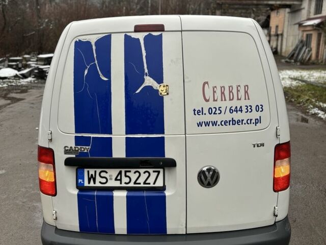 Белый Фольксваген Кадди, объемом двигателя 1.9 л и пробегом 337 тыс. км за 2350 $, фото 11 на Automoto.ua