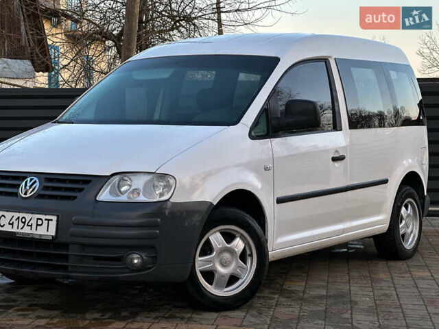 Белый Фольксваген Кадди, объемом двигателя 1.9 л и пробегом 240 тыс. км за 5200 $, фото 1 на Automoto.ua