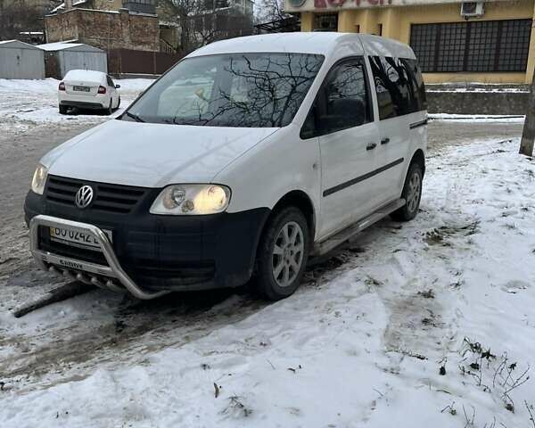Белый Фольксваген Кадди, объемом двигателя 1.39 л и пробегом 220 тыс. км за 5950 $, фото 4 на Automoto.ua
