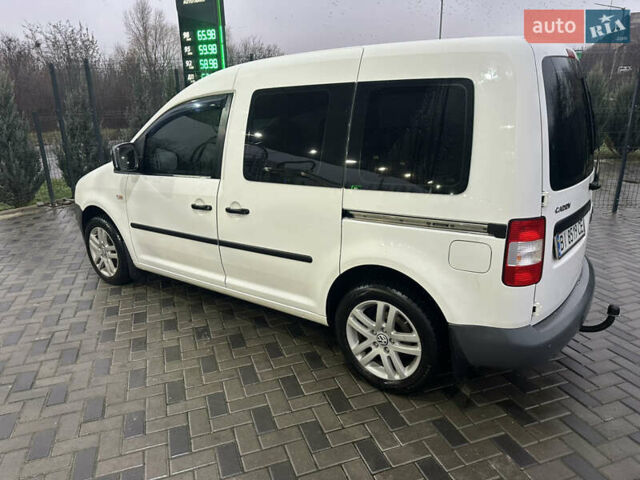 Білий Фольксваген Кадді, об'ємом двигуна 1.9 л та пробігом 183 тис. км за 9300 $, фото 4 на Automoto.ua