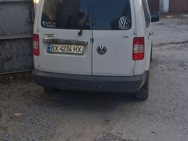 Білий Фольксваген Кадді, об'ємом двигуна 1.9 л та пробігом 326 тис. км за 7600 $, фото 1 на Automoto.ua