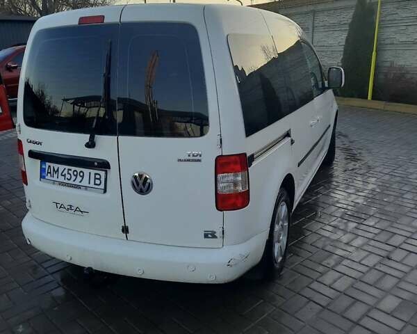 Белый Фольксваген Кадди, объемом двигателя 1.9 л и пробегом 285 тыс. км за 7900 $, фото 9 на Automoto.ua