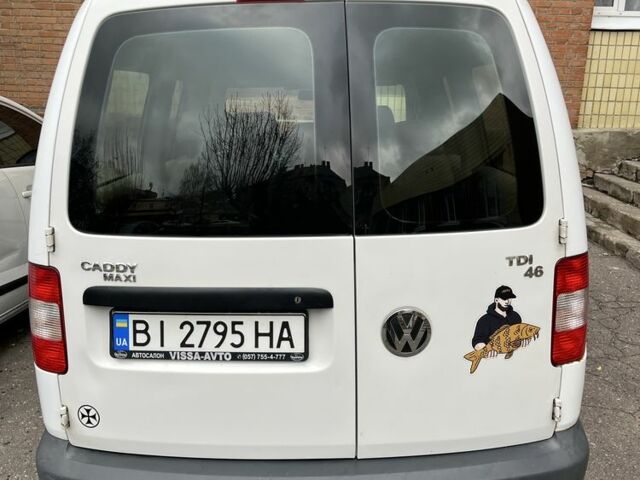 Белый Фольксваген Кадди, объемом двигателя 1.9 л и пробегом 260 тыс. км за 6300 $, фото 6 на Automoto.ua