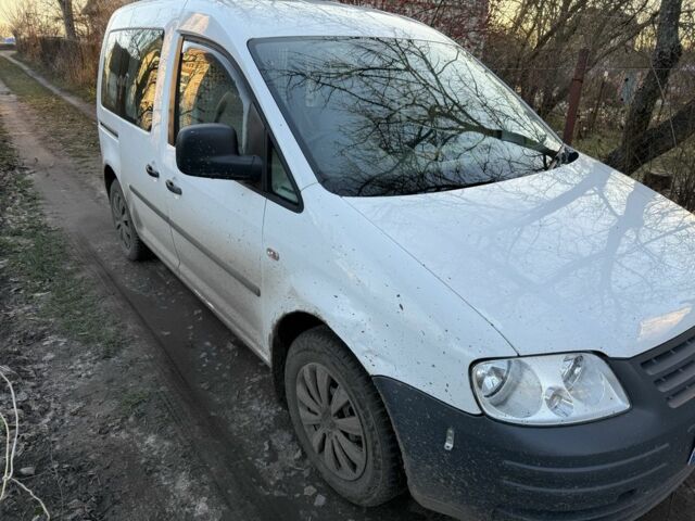 Белый Фольксваген Кадди, объемом двигателя 1.9 л и пробегом 280 тыс. км за 3550 $, фото 1 на Automoto.ua