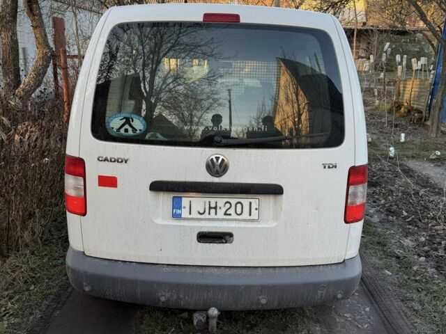 Белый Фольксваген Кадди, объемом двигателя 1.9 л и пробегом 280 тыс. км за 3550 $, фото 2 на Automoto.ua
