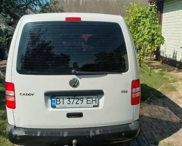 Фольксваген Кадди 2013 в Полтаве на Automoto.ua Белый Фольксваген Кадди, объемом двигателя 1.6 л и пробегом 151 тыс. км за 10500 $, фото 33 на Automoto.ua