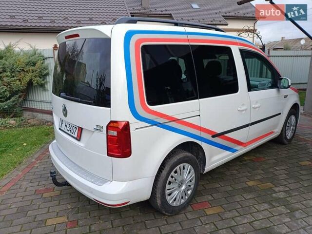 Білий Фольксваген Кадді, об'ємом двигуна 2 л та пробігом 254 тис. км за 13800 $, фото 27 на Automoto.ua