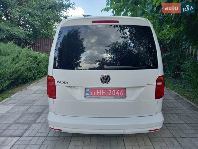Білий Фольксваген Кадді, об'ємом двигуна 2 л та пробігом 197 тис. км за 14250 $, фото 1 на Automoto.ua