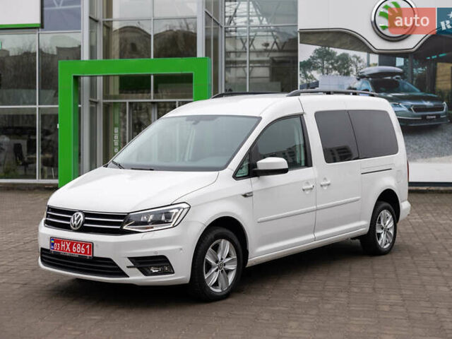 Белый Фольксваген Кадди, объемом двигателя 2 л и пробегом 215 тыс. км за 19800 $, фото 1 на Automoto.ua
