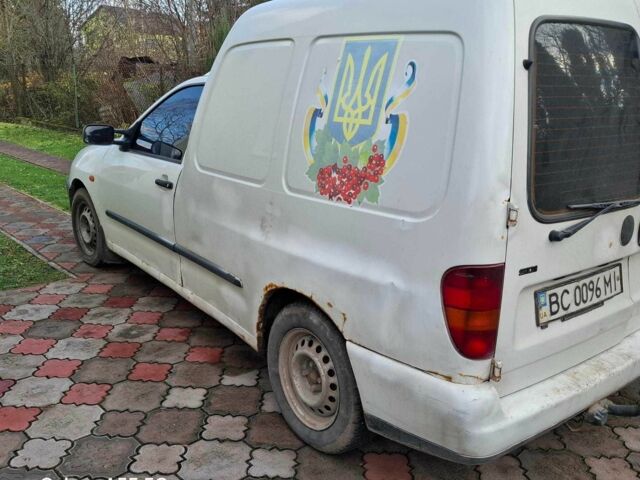 Белый Фольксваген Кадди, объемом двигателя 1.9 л и пробегом 299 тыс. км за 1999 $, фото 3 на Automoto.ua