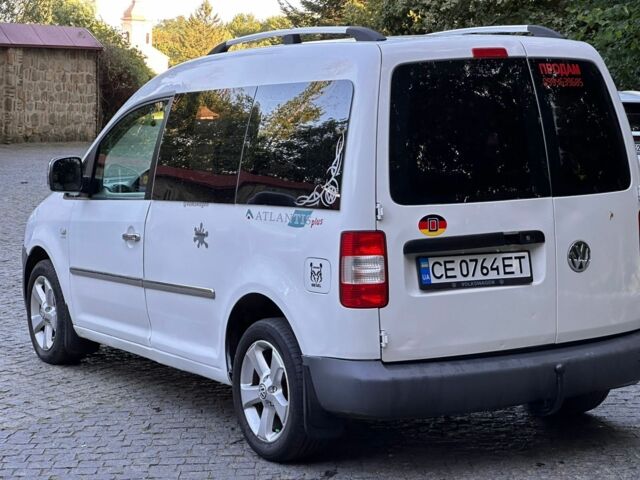Білий Фольксваген Кадді, об'ємом двигуна 2 л та пробігом 217 тис. км за 5200 $, фото 1 на Automoto.ua