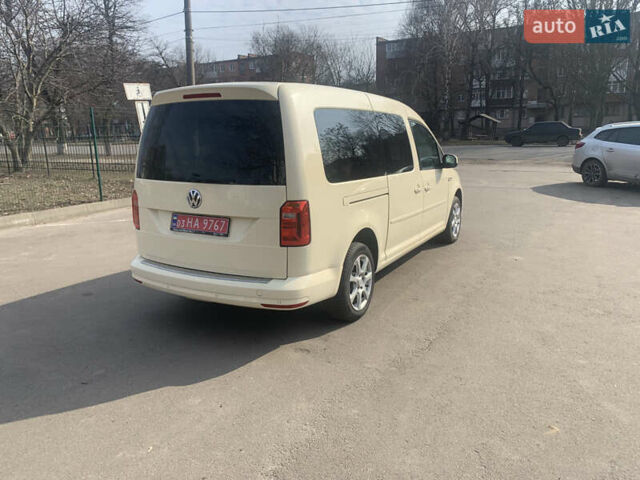 Бежевий Фольксваген Кадді, об'ємом двигуна 2 л та пробігом 192 тис. км за 14600 $, фото 2 на Automoto.ua