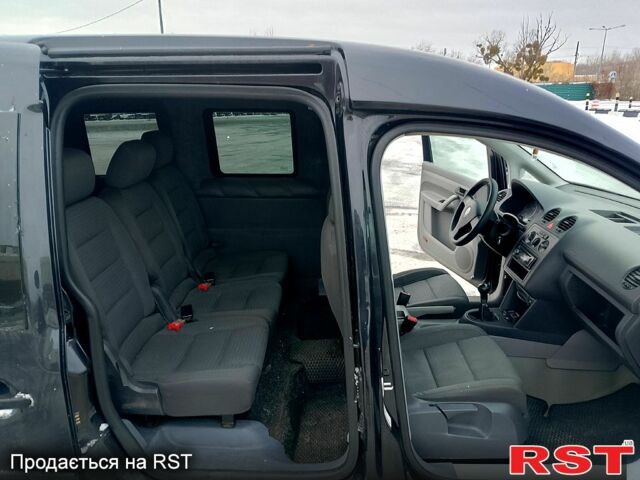 Черный Фольксваген Кадди, объемом двигателя 1.9 л и пробегом 350 тыс. км за 5999 $, фото 7 на Automoto.ua