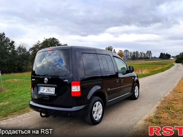 Черный Фольксваген Кадди, объемом двигателя 1.9 л и пробегом 201 тыс. км за 2100 $, фото 2 на Automoto.ua