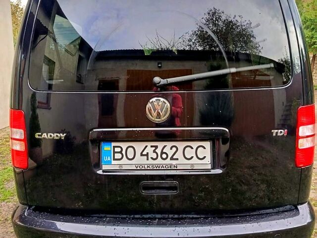 Черный Фольксваген Кадди, объемом двигателя 1.6 л и пробегом 172 тыс. км за 10500 $, фото 7 на Automoto.ua