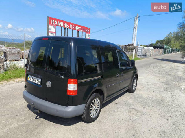 Черный Фольксваген Кадди, объемом двигателя 1.9 л и пробегом 356 тыс. км за 4700 $, фото 6 на Automoto.ua