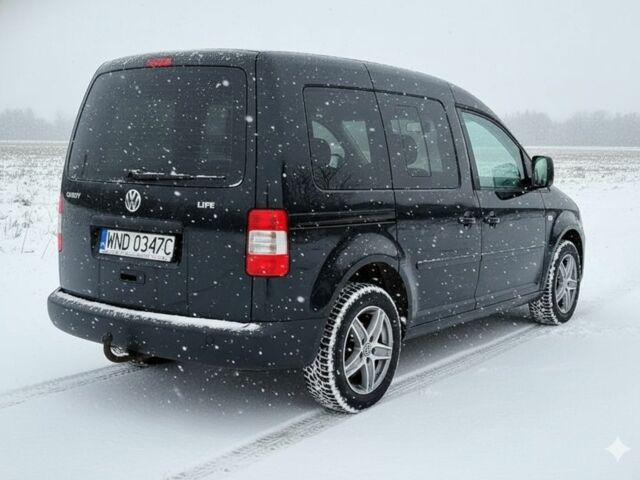 Черный Фольксваген Кадди, объемом двигателя 1.9 л и пробегом 299 тыс. км за 3350 $, фото 4 на Automoto.ua