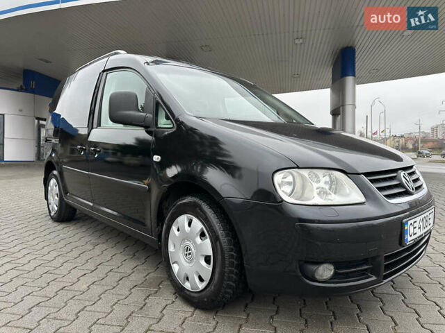 Черный Фольксваген Кадди, объемом двигателя 1.9 л и пробегом 285 тыс. км за 5900 $, фото 9 на Automoto.ua