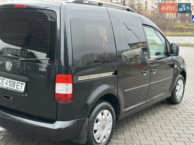Черный Фольксваген Кадди, объемом двигателя 1.9 л и пробегом 285 тыс. км за 5900 $, фото 7 на Automoto.ua