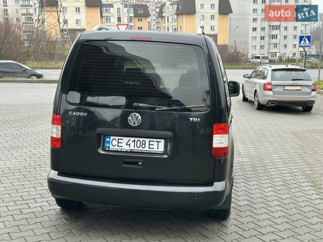 Черный Фольксваген Кадди, объемом двигателя 1.9 л и пробегом 285 тыс. км за 5900 $, фото 5 на Automoto.ua