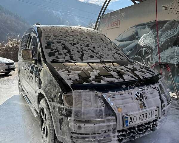 Черный Фольксваген Кадди, объемом двигателя 1.9 л и пробегом 322 тыс. км за 7500 $, фото 10 на Automoto.ua