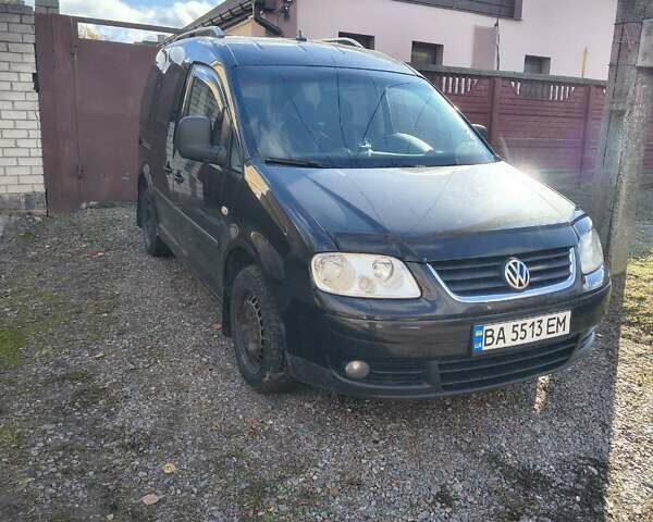Черный Фольксваген Кадди, объемом двигателя 1.9 л и пробегом 270 тыс. км за 5200 $, фото 1 на Automoto.ua