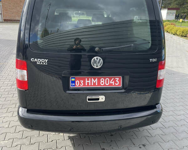 Черный Фольксваген Кадди, объемом двигателя 1.9 л и пробегом 260 тыс. км за 9100 $, фото 5 на Automoto.ua