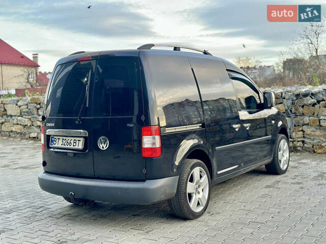 Черный Фольксваген Кадди, объемом двигателя 1.9 л и пробегом 330 тыс. км за 7200 $, фото 2 на Automoto.ua