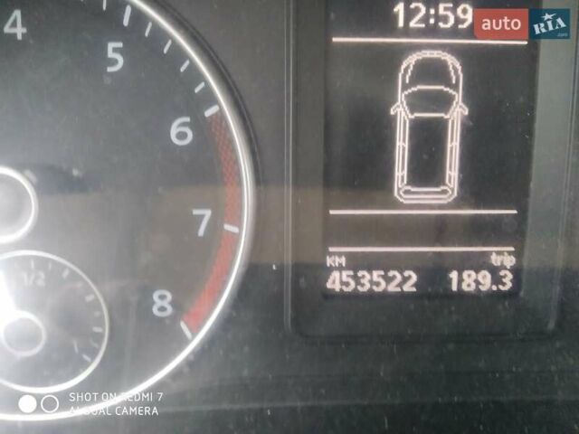 Черный Фольксваген Кадди, объемом двигателя 1.98 л и пробегом 450 тыс. км за 6800 $, фото 6 на Automoto.ua